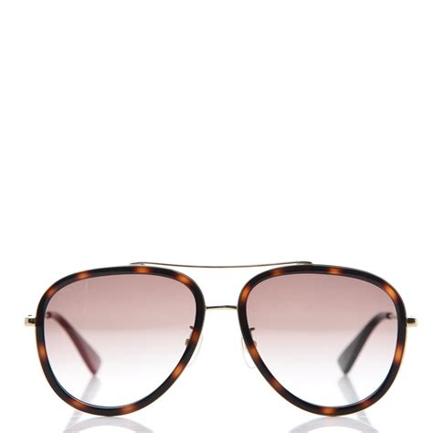 gucci sunglasses tortoise shell|gucci gg0062s sunglasses.